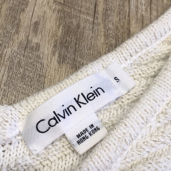 Calvin Klein Deep V neck sweater - Picture 2 of 4